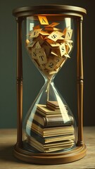 Allegories, metaphors, timeless wisdom: Books and letters in a wooden hourglass
Concept: Knowledge, Wisdom, Timelessness