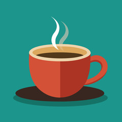 cup of coffee with heart