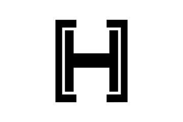 Modern H Letter Logo Design – Stylish Vector Branding for Business & Creativity