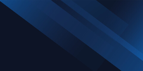 Obraz premium Blue black abstract background geometry shine and layer element vector for presentation design. Suit for business, corporate, institution, party, festive, seminar, and talks