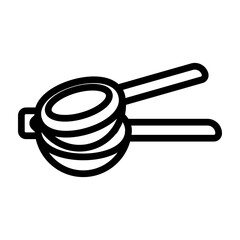 Lemon Squeezer Vector Line Icon Design