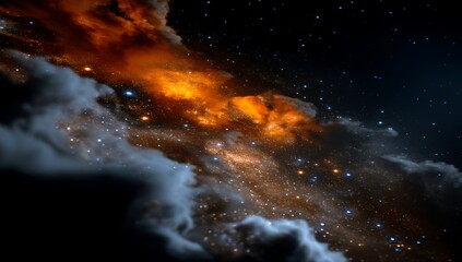 Cosmic Canvas: Celestial Luminescence