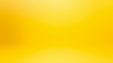 Abstract gold yellow background. Minimalist gradient. Smooth banner or wallpaper