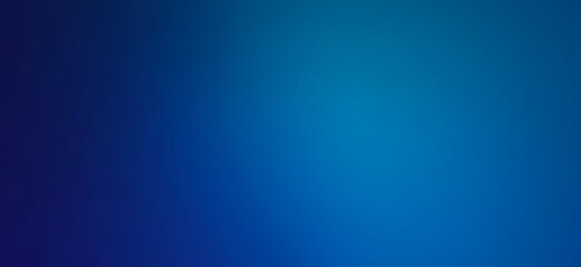 Abstract smooth blue gradient background. Minimalist gradient. Smooth banner or wallpaper