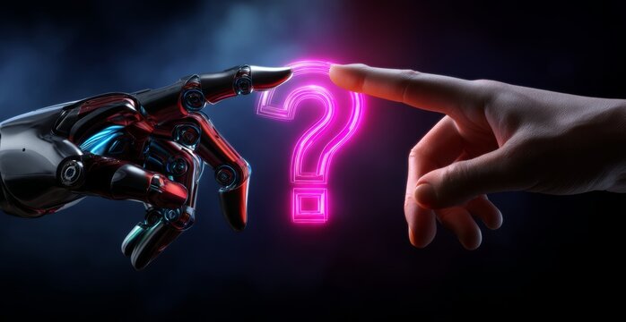 Human and Robot Hands Reaching for Connection