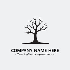 Obraz premium Tree Silhouette Logo Company Design Illustration Vector Graphic Image