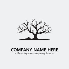 Obraz premium Tree Silhouette Logo Company Design Illustration Vector Graphic Image
