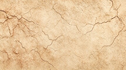 A smooth sandy beige adobe wall with faint cracks, perfect for rustic, desert, or minimalist designs. Neutral, earthy, and seamlessly textured for versatile use