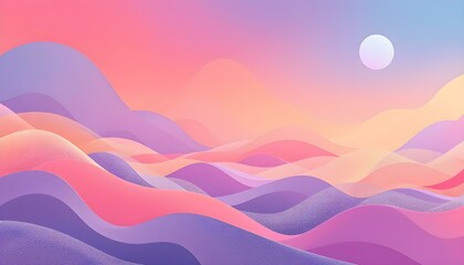 Gradient mesh background blending coral, peach, and lavender with a smooth, fluid feel .