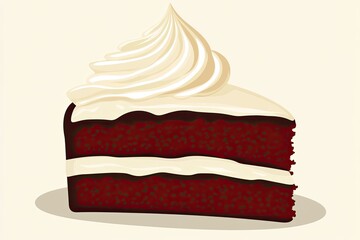 Red Velvet Slice Creamy Delight.