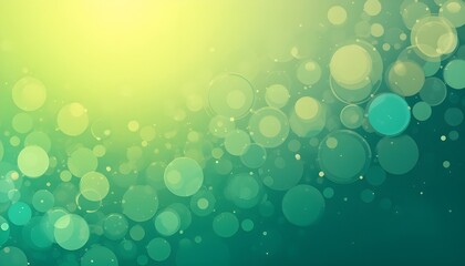 Light Green And Yellow Vector Background With Circles For Abstract Colorful Gradient Design Ideal For Posters And Banners