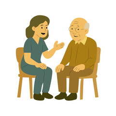 An illustration depicts a young