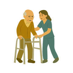 An illustration depicts a young