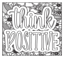 Motivational Quotes Coloring Pages For KDP