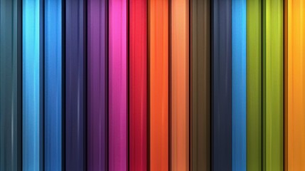 Obraz premium Colorful vertical stripes