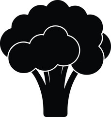 broccoli icon vector illustration