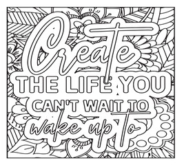 Motivational Quotes Coloring Pages For KDP