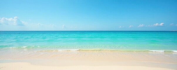 Crystal clear Lake Michigan water, sandy shore , sun, vibrant