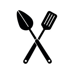 spatula and fork icon