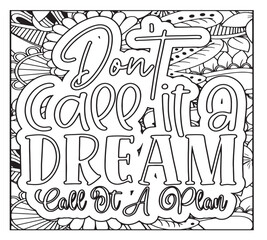 Motivational Quotes Coloring Pages For KDP