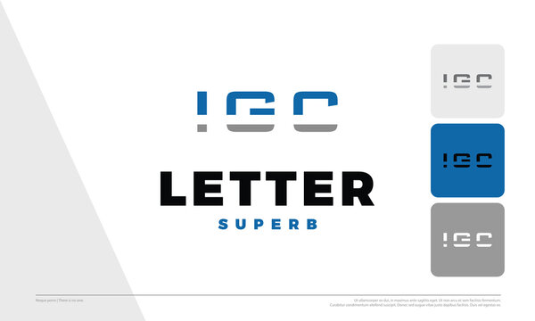 Initial Letter IGC Icon Illustration Design