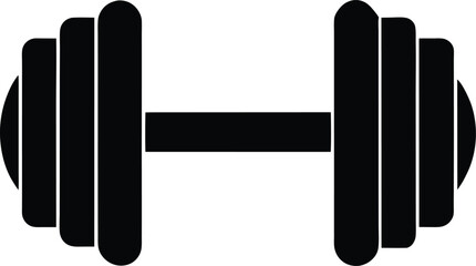 Dumbbell Icon Vector Illustration
