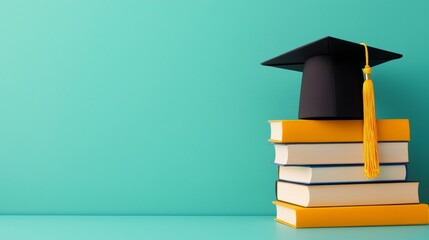 Achieving Academic Excellence - Hardworking Student with Trophy, Study Motivation Concept