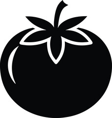 Tomato Icon Vector Illustration