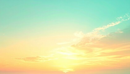 Sunset serenity over ocean horizon coastal view nature photography calm environment aesthetic concept