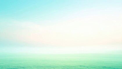 Obraz premium Calm ocean waves seaside sunrise abstract photography tranquil environment wide angle view serenity concept