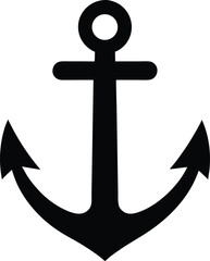 anchor icon vector illustration