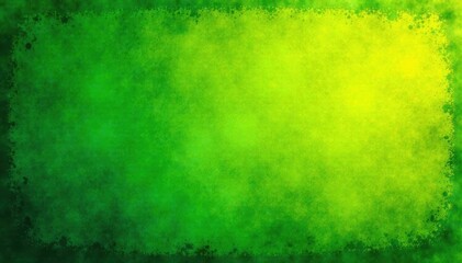 Obraz premium Distressed green-yellow grunge texture; spotlight corner , distressed, effect, shiny