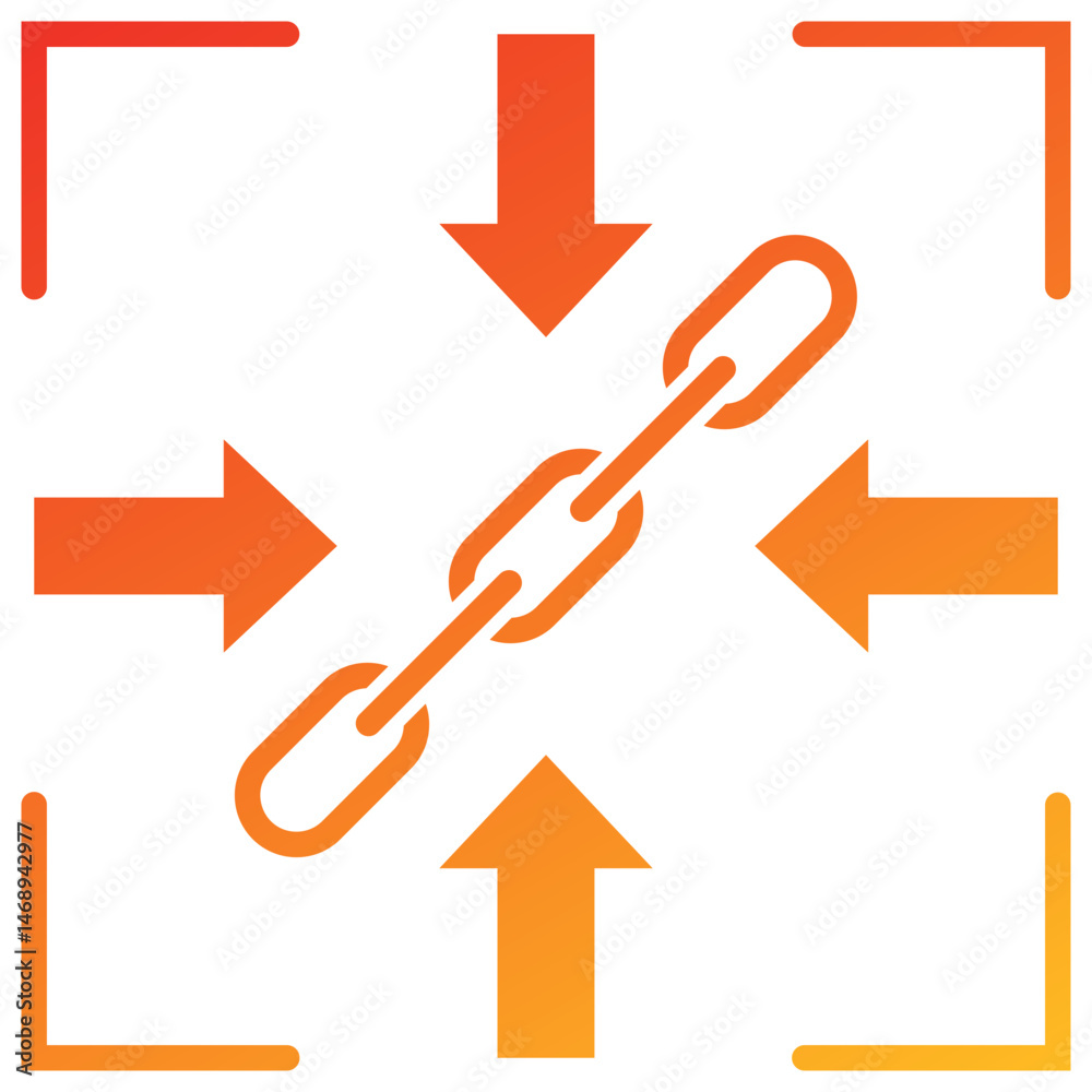 Poster Constraint Glyph Gradient Icon
