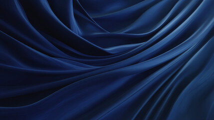 Obraz premium Abstract Dark Blue Wavy Background