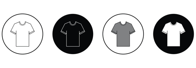 Modern  T-Shirt Icon Design.