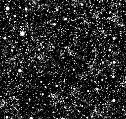 Infinite Cosmic Tapestry: A mesmerizing expanse of the cosmos unfolds, a stunning illustration of the universe. The speckled composition, resembling an inverted night sky, evokes a sense of wonder.