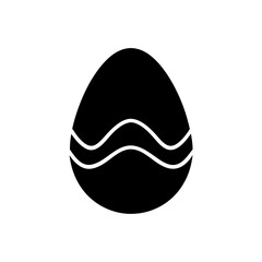 Boiled Egg Icon Vector Illustration