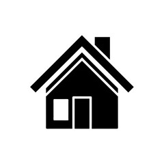 Obraz premium house home silhouette icon beautiful elements