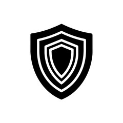 internet shield protection stencil icon beautiful elements