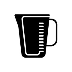measuring cup stencil icon beautiful elements