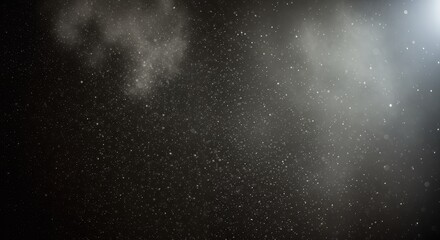 Fototapeta premium Dust in Dark Space