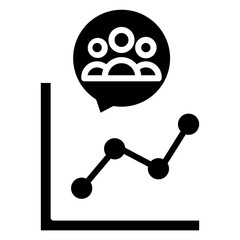 Visitors Glyph Icon