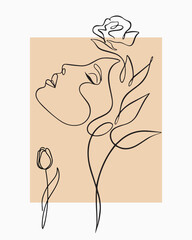 Printable Wall Art Minimalist and Boho Feminine Romance in Bloom