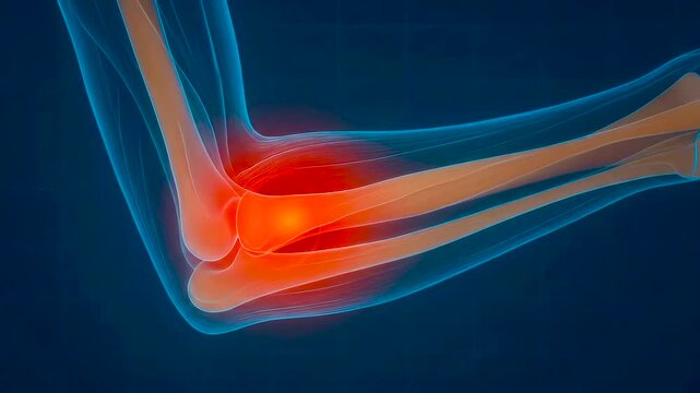 Joint pain relief solutions for elbow inflammation and irritation management and healing methods X-ray technology, concept of medical and healthcare