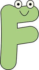 Cute Alphabet with Googly Eyes