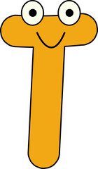 Cute Alphabet with Googly Eyes