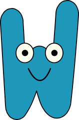 Cute Alphabet with Googly Eyes