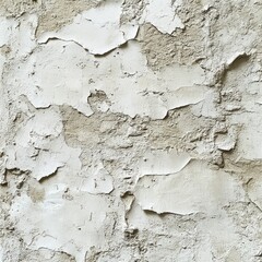 Obraz premium Closeup View of Weathered Wall with Peeling Paint