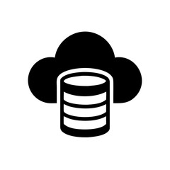 cloud database storage icon
