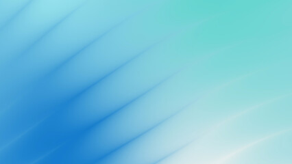 Smooth Blue Aqua Gradient Abstract Background with Light Flow Design